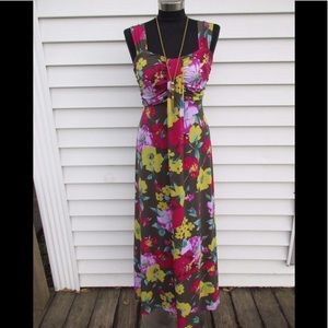 QVC Motto floral maxi dress A214559
